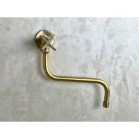 Unlackierter Messingtopffüller, Messing-Einhand-Topffüllerhahn, Küchenarmatur Aus Massivem Messing Im Traditionellen Stil - Küchenarmaturen Unlackierter Messingtopffüller, Messing-Einhand-Topffüllerhahn, Küchenarmatur Aus Massivem Messing Im Traditionellen Stil - Küchenarmaturen von brasspure