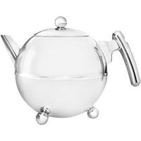 bredemeijer Bella Ronde Teekanne 0,75 l silber von bredemeijer