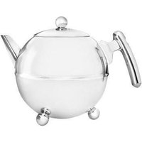 bredemeijer Bella Ronde Teekanne 1,2 l silber von bredemeijer