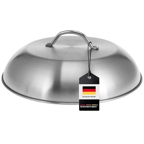 bremermann Burgerhaube 32 cm // Grillhaube Schmelzglocke Burger-Cover // Edelstahl bremermann Burgerhaube 32 cm // Grillhaube Schmelzglocke Burger-Cover // Edelstahl von bremermann