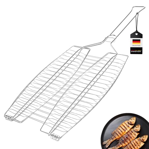 bremermann Fischgriller 2fach // Edelstahl // ca. 65 x 26,5 cm // Fischbräter bremermann Fischgriller 2fach // Edelstahl // ca. 65 x 26,5 cm // Fischbräter von bremermann
