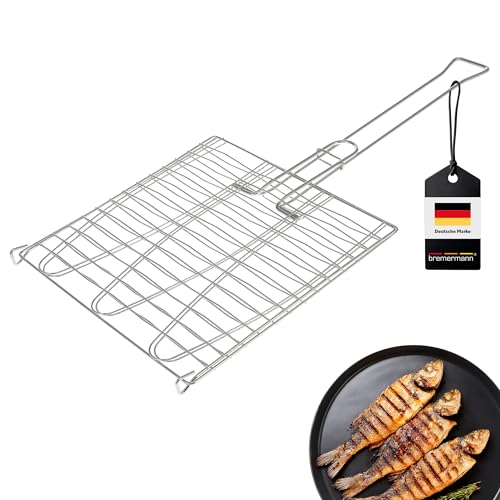 bremermann Fischgriller 3fach // Edelstahl // ca. 59 x 27,5 cm // Fischbräter bremermann Fischgriller 3fach // Edelstahl // ca. 59 x 27,5 cm // Fischbräter von bremermann