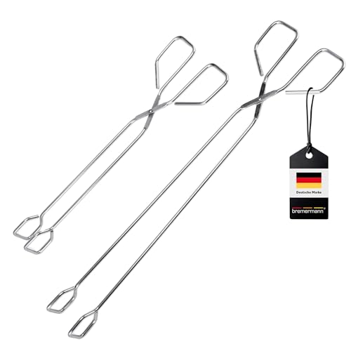 bremermann Grillzange 2er Set aus Edelstahl // in 30 + 39,5 cm Länge // Bratenzange Küchenzange bremermann Grillzange 2er Set aus Edelstahl // in 30 + 39,5 cm Länge // Bratenzange Küchenzange von bremermann