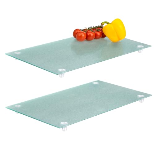 bremermann Herdabdeckplatte // 2er Set // Sicherheitsglas // ca. 30 x 3 x 52 cm (B/H/T) von bremermann