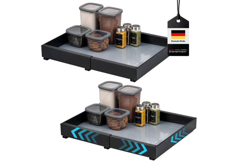 bremermann Teleskopauszug 2er Set - mit Einlegeboden, ausziehbar, Breite von 31-51 cm bremermann Teleskopauszug 2er Set - mit Einlegeboden, ausziehbar, Breite von 31-51 cm von bremermann