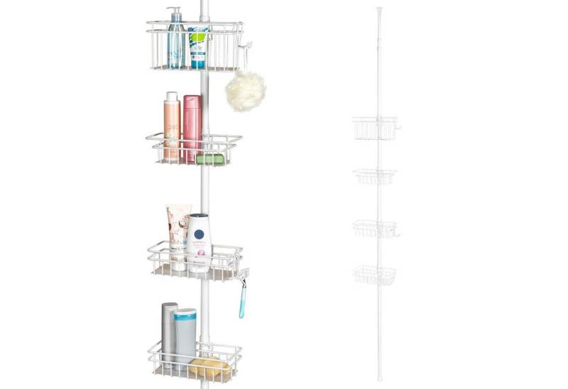 bremermann Teleskopregal Teleskop-Badregal, 4 Körbe, 2 Haken, bis max. ca. 290 cm bremermann Teleskopregal Teleskop-Badregal, 4 Körbe, 2 Haken, bis max. ca. 290 cm von bremermann