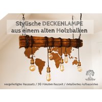 Deckenleuchte Aus Alten Holzbalken in 30 Min Zum Selberbauen Leuchte Holzlampe Lampe Hängelampe Licht Decke Wohnzimmer Holz Balkenlampe Deckenleuchte Aus Alten Holzbalken in 30 Min Zum Selberbauen Leuchte Holzlampe Lampe Hängelampe Licht Decke Wohnzimmer Holz Balkenlampe von brichtoteles