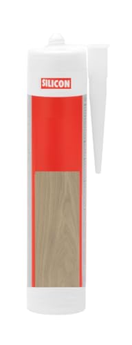 bricoleva.it Acryl-Silikon auf Wasserbasis Holz lösemittelfrei zum Versiegeln oder Spachteln von Holz – Verwendung im Innenbereich – Holzversiegelung Löcher Spalten Risse auch Parkett helle von bricoleva.it