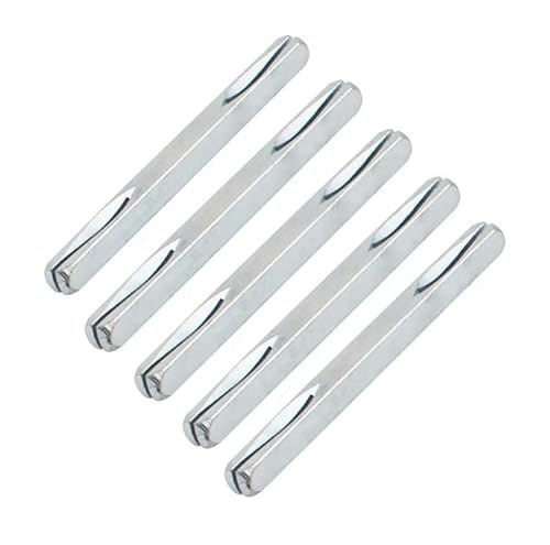bricoleva.it Ersatz-Vierkantstift für Tür- und Fenstergriffe aus Stahl, erhältlich als Einzelstück oder als 5er-Set (Set mit 5 Stück) von bricoleva.it