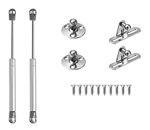 bricoleva.it Gas-Kolben für Küchentüren oder Schrank, Set von Stoßdämpfern für Klapptüren, Schränke, Packung mit 2 4 8 Stück (2, 80N) von bricoleva.it