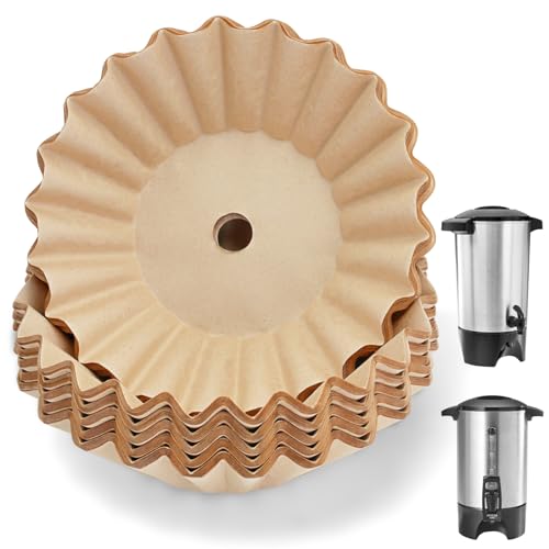 120 Stück Kaffee-Papierfilter für Hamilton Beach 45 Tassen Kaffee-Urne und Heißgetränke-Spender, Einweg-Kaffeefilter 120 Stück Kaffee-Papierfilter für Hamilton Beach 45 Tassen Kaffee-Urne und Heißgetränke-Spender, Einweg-Kaffeefilter von brikinte