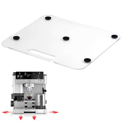 Geräteschieber kompatibel mit Ninja Espressomaschine, transparentes Acryl-Schiebe-Tablett für Ninja ES601 ES701 von brikinte