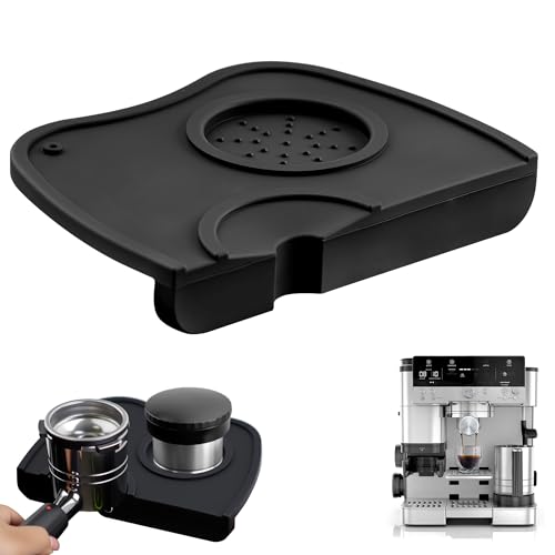 Tampermatte für Ninja Espressomaschine, Silikon Schwarz Stopfmatte für Ninja Espressokocher ES601 von brikinte