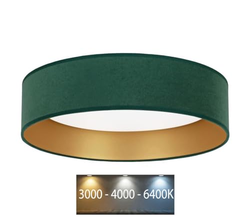 brilagi - LED-Deckenleuchte VELVET LED/24W/230V 3000/4000/6400K grün/gold brilagi - LED-Deckenleuchte VELVET LED/24W/230V 3000/4000/6400K grün/gold von brilagi