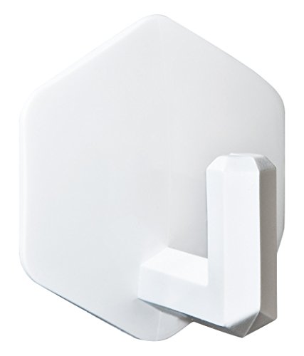BRINOX Mini Kleiderbügel Selbstklebend 4.4x4.9x3.2 cm weiß von Brinox