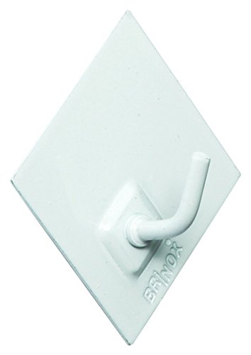 BRINOX Kleiderbügel mit Design Poker und Rauten, Siehe Beschreibung, weiß lackiert, 5.2 x 4.4 x 2.1 cm von Brinox