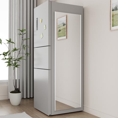 brisafe Magnetspiegel 140 x 40 cm Ganzkörperspiegel unzerbrechlich mit starker Haftung I Wandspiegel Einfache Installation für Kühlschränke, Glaswände & Holztüren I bruchsicher & leicht, Weiß brisafe Magnetspiegel 140 x 40 cm Ganzkörperspiegel unzerbrechlich mit starker Haftung I Wandspiegel Einfache Installation für Kühlschränke, Glaswände & Holztüren I bruchsicher & leicht, Weiß von brisafe