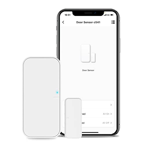 Broadlink Smart Home Fastcon-Türsensor, kabellose Haussicherheit für Smart-Home-Automatisierung, funktioniert mit Alexa, GW4C-Hub erforderlich von broadlink