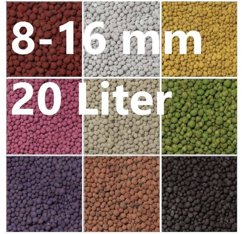 brockytony GmbH Dekokies Blähton Pflanzgranulat brockytony 8-16mm. 20Liter. Farbe: Zufall von brockytony GmbH