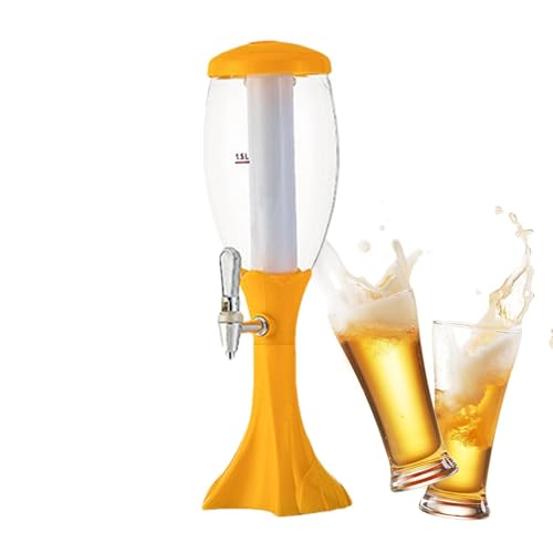 Bier-Servierturm – Bierhahn-Turm, Bierbrunnen | Wasserspender mit Eisröhre, rötlicher Turmspender für den Gebrauch zu Hause Bier-Servierturm – Bierhahn-Turm, Bierbrunnen | Wasserspender mit Eisröhre, rötlicher Turmspender für den Gebrauch zu Hause von brooksnaji