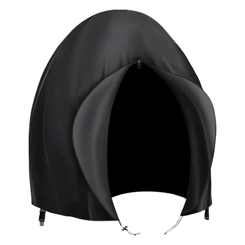 Eierstuhlabdeckung - Patio Egg Chair Shield, Swing -Sitz -Protektor Im Freien | Wasserdichtes 210d Oxford -Stoff Mit Reißverschluss, Hochleistungswetter -beständiger Schicht Für Gartenmöbel, Langlebig von brooksnaji