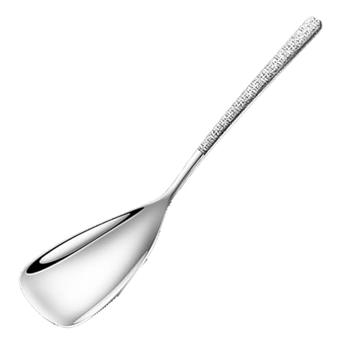 Große Servierlöffel – große Löffel zum Servieren von Speisen – Edelstahl-Utensilien, Teelöffel zum Messen, Kochen, Essen, Küche, Restaurants, Hochzeiten von brooksnaji