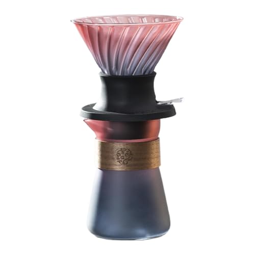 Hand-Tropf-Kaffeemaschine – Brühbecher für die Zubereitung von Kaffee, Tee, schnelle Filtration, Küchenhelfer, bunter Farbverlauf, Filter für Vater, Freund, Freundin Hand-Tropf-Kaffeemaschine – Brühbecher für die Zubereitung von Kaffee, Tee, schnelle Filtration, Küchenhelfer, bunter Farbverlauf, Filter für Vater, Freund, Freundin von brooksnaji