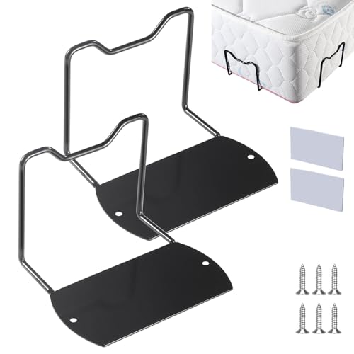 Matratzenstopper, um ein Verrutschen zu verhindern, rutschfester Matratzengreifer, Matratzenhalter – 2 x Matratzendichtungen, Bettrutschenstopper, Matratzenstopper, Matratzenhalter für die von brooksnaji