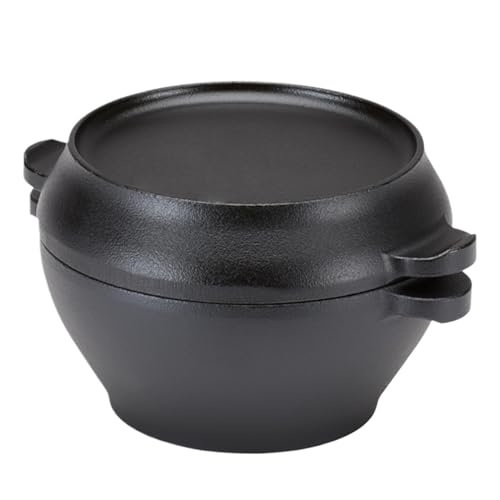 Milchtopf aus Gusseisen, rund, Dutch Ofentopf | Niederländischer Casting- mit hoher Leistung, robust, im Dutch Ofen, Dutch Ofen, mit Doppelgriffen von brooksnaji
