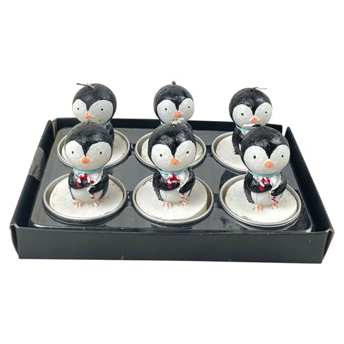 Mini -Kerzen Mit Farben - Handgefertigte Teekerzen Mit Penguin -Design, Kleine, Duftende Kerzen | Langzeitbrennender Typ, Der Keine Rauchdekorationsgüter Für Geburtstagsfeierlichkeiten Und Saisonale E Mini -Kerzen Mit Farben - Handgefertigte Teekerzen Mit Penguin -Design, Kleine, Duftende Kerzen | Langzeitbrennender Typ, Der Keine Rauchdekorationsgüter Für Geburtstagsfeierlichkeiten Und Saisonale E von brooksnaji