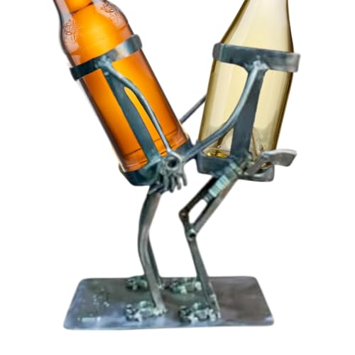 Moderne und glatte Aufbewahrung für Familie, Freunde, Liebhaber, perfekt für Erwachsene Dating Und besondere Anlässe, Ein Abzeichen Metall Flaschenhalter.Hydromatische Met Halter von brooksnaji