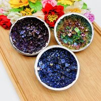 1Pc Healing Bismuth Crystal Bowl - 10.5cm Rainbow Gemstone, Perfect For Meditation & Spiritual Balance, Father's Day Gift von brosscrystal