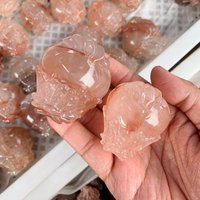 1Pc Natural Hematoid Quartz Dragon Turtle - 5cm To 5.5cm Feng Shui Decor, Healing Crystal, Special Gift Christmas Gift von brosscrystal