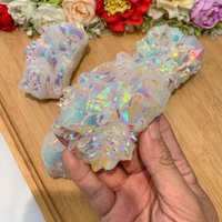 Big Cluster Rainbow Aura Quartz - Stunning Decorative Crystal For Energizing Spaces, Ideal Gift Special Occasions, Christmas Gift Big Cluster Rainbow Aura Quartz - Stunning Decorative Crystal For Energizing Spaces, Ideal Gift Special Occasions, Christmas Gift von brosscrystal