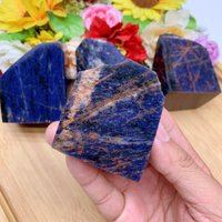 Blue Sodalite Polished Free Form - Raw Crystal, Eye-Catching Home Decor, Ideal Housewarming Present, Christmas Gift von brosscrystal