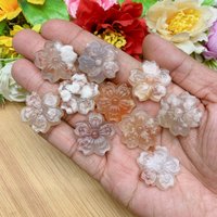 Flower Agate Carved Pendant, Crystal Home Decor, Housewarming Gift, 2.8cm Unique Present, Christmas Gift Flower Agate Carved Pendant, Crystal Home Decor, Housewarming Gift, 2.8cm Unique Present, Christmas Gift von brosscrystal