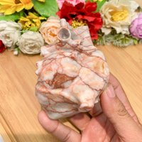 Handmade Crystal Heart For Medical Cardiology, Healing Red Web Stone Decor, Perfect Gift Wellness Lovers, Father's Day von brosscrystal