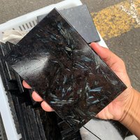 Natural Cosmic Astrophyllite Display Piece - Golden Ray Crystal in Square Cut, Spiritual Decor With Free Metal Stand, Unique Mineral Gift Natural Cosmic Astrophyllite Display Piece - Golden Ray Crystal in Square Cut, Spiritual Decor With Free Metal Stand, Unique Mineral Gift von brosscrystal