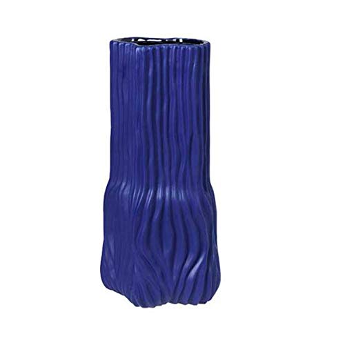 Broste Copenhagen 14445416 Vase, Steingut, Blau, 43cm von broste Copenhagen