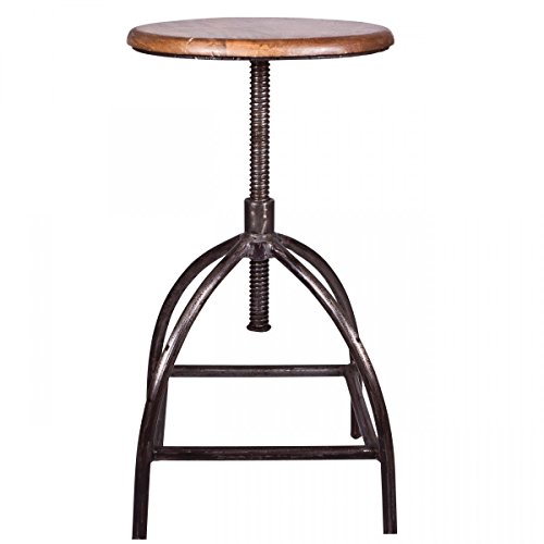 Broste Copenhagen Barhocker, Braun, 67 x 37 x 48 cm von broste Copenhagen