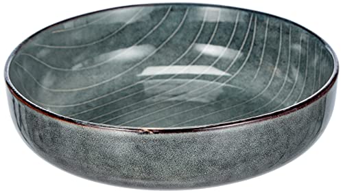 Broste Copenhagen Nordic Sea tiefer Teller 17 cm, Grausgrün, 14533140 von broste Copenhagen