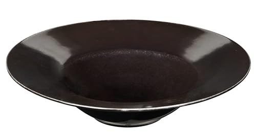 Broste Copenhagen Pastateller aus Steingut in der Farbe Nordic Coal, Durchmesser: 29cm, 14533466 von broste Copenhagen