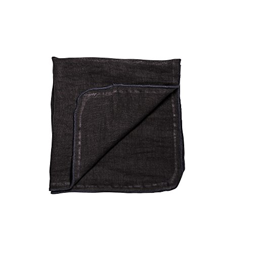 Broste Copenhagen Serviette, Leinen, Dark Shadow, 45cm von broste Copenhagen