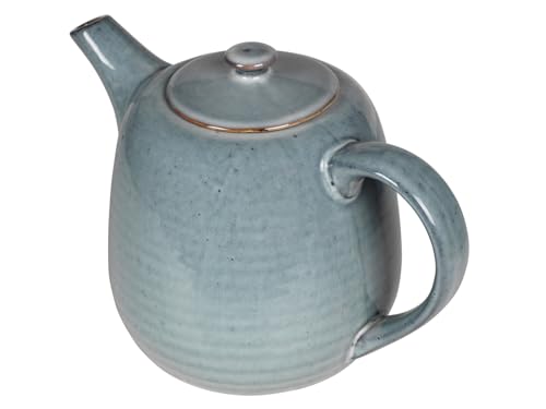 Broste Copenhagen Teekanne Nordic Sea, 1,3 l Keramik Graublau von broste Copenhagen