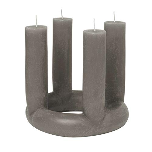 Broste Copenhagen Adventskranz, Paraffin, 20cm von broste Copenhagen