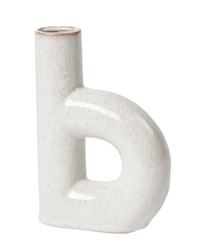 broste Copenhagen Hector Vase B Rainy Day Grey 4,5x13x19cm von broste Copenhagen
