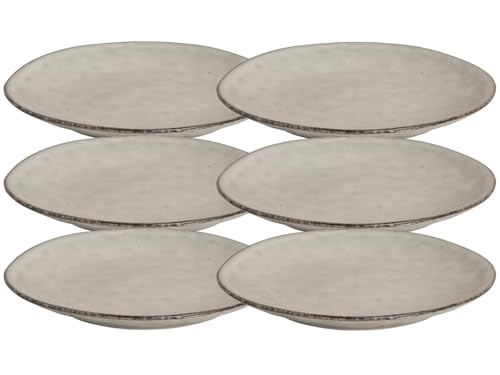 broste Copenhagen Nordic Sand Brotteller 15 cm Set6 von broste Copenhagen