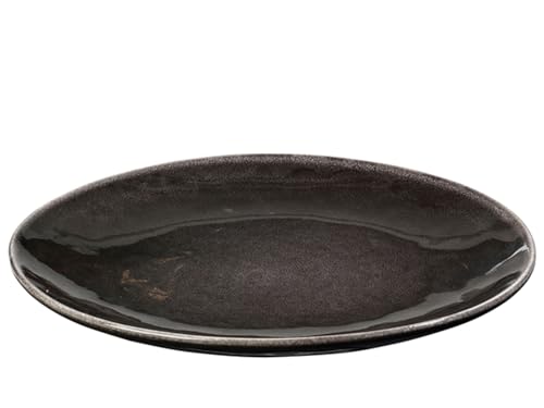 broste Copenhagen Copenhagen 14533111 Nordic Coal Teller, Steinzeug von broste Copenhagen