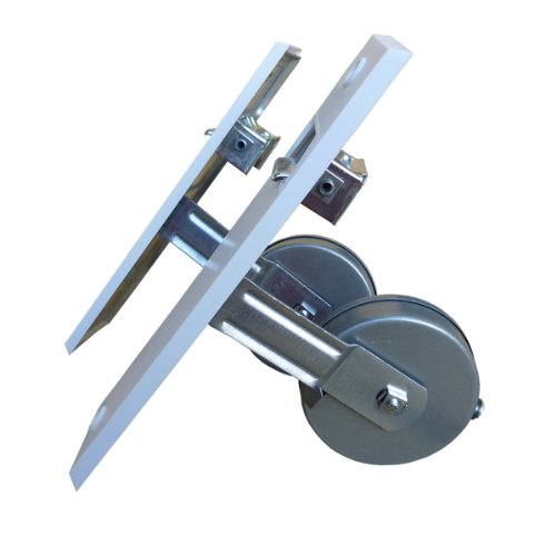 Maxi 165er Einlassgurtwickler Gurtwickler Unterputz UP für 5m 23mm Rollladen Gurtband Weiß von brr exactus GmbH