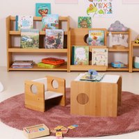 Montessori Cube Stühle - Erster Stuhl Und Tisch Full Solid Hood von brubiEU